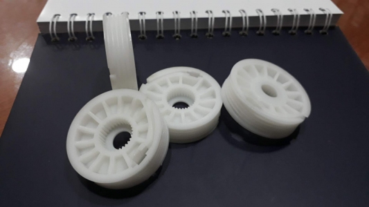 بكرة ماكينة زجاج كبيرة سن ناعم