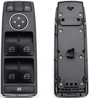 وحدة زرار زجاج كاملة بدون مرايا