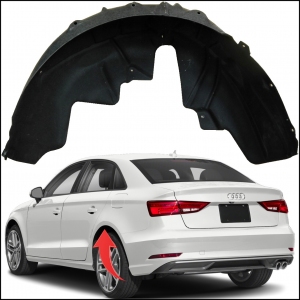 كرتيرة رفرف خلفى AUDI A3 SEDAN | 13-20 L