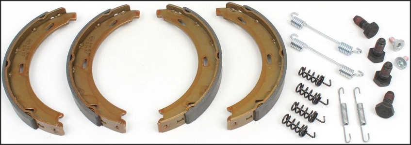 طقم تيل فرامل يد خلفى