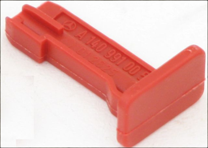 فبرة مقاس زيت فتيس حمراء