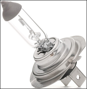 لمبة 2 شوكة H7 