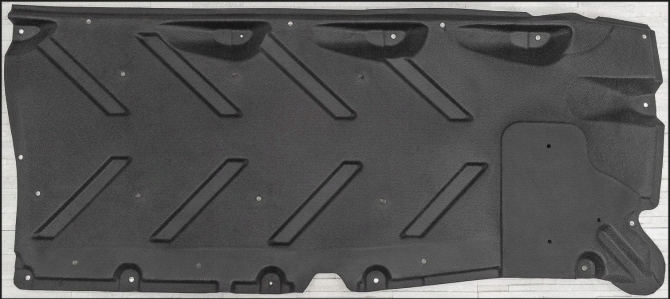 طقم مصفح اسفل السيارة -امامى