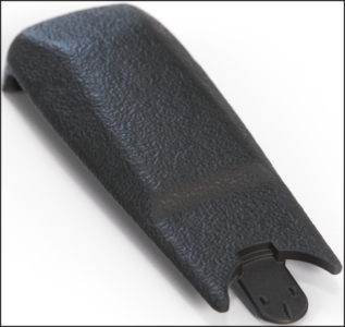 كفر اكرة زجاج عريض (اسود)