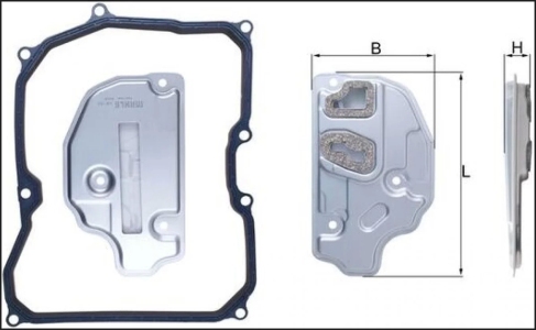 طقم غيار فتيس (فلتر+جوان)