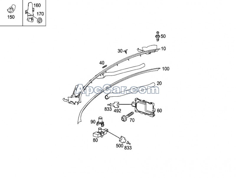جوان اسفنجى لاصق للزجاج 211