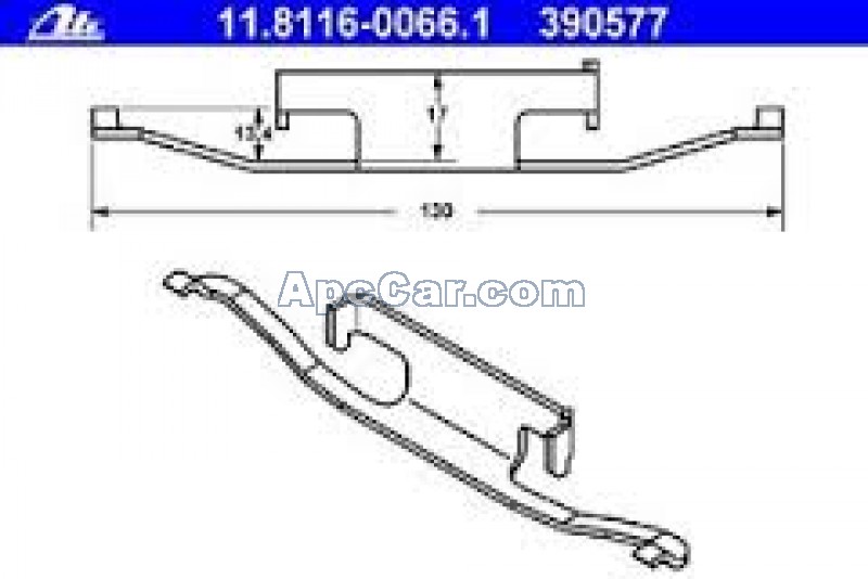 كلبس تيل خلفى