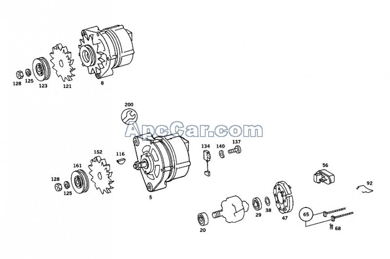 مروحة دينمو 115